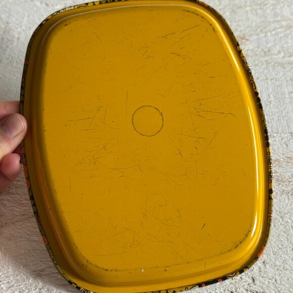 Vintage Metal Retro Rolling Tray - Groovy Herb Tray - Picture 6 of 9